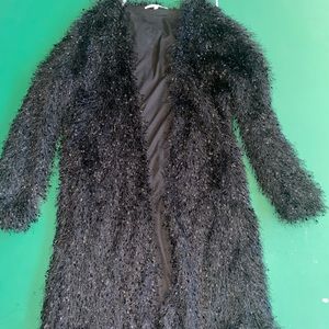 Black Shaggy cardigan